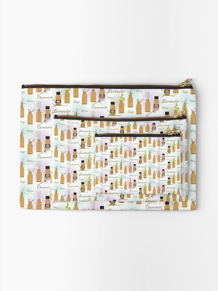 Alternate view of Breathe In, Relax Zipper Pouch