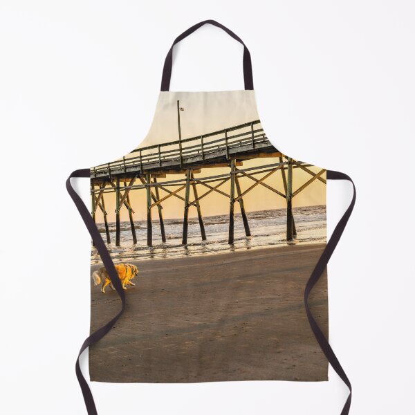 Item preview, Golden Retriever at Beach designed and sold by KensLensDesigns.