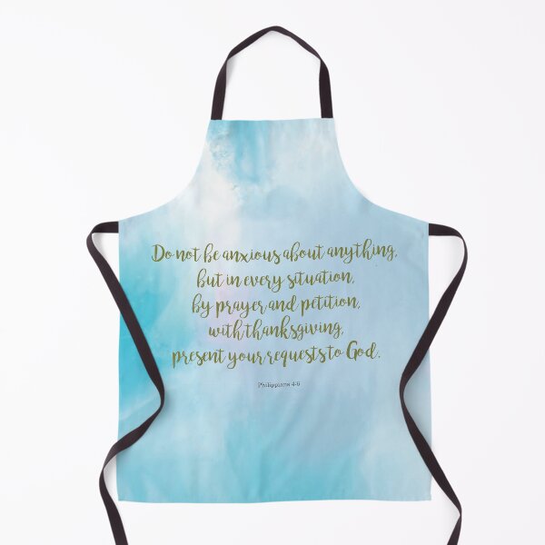 Item preview, Philippians 4:6 Scripture Quote designed and sold by StudioCitrine.