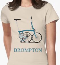 Brompton Folding Bike Women's Fitted T-Shirt