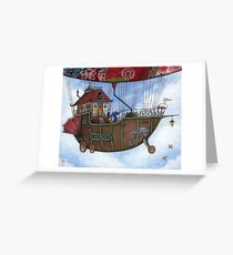 Voyage to Sky Mountain Greeting Card