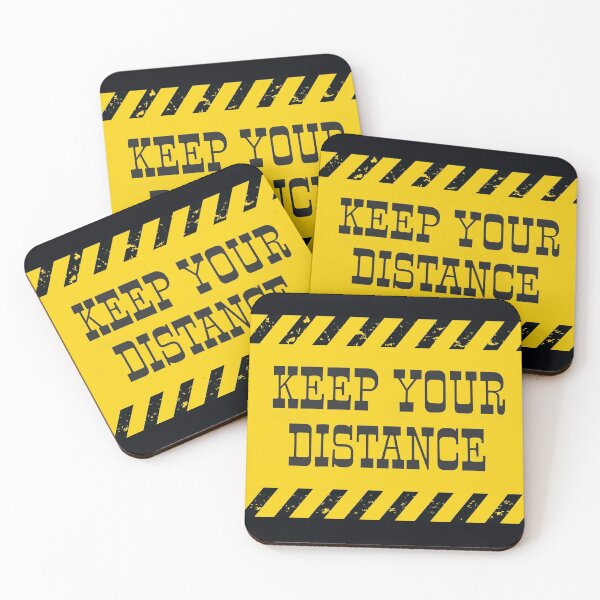 Item preview, Caution Tape Keep Your Distance designed and sold by AZGuzmans.