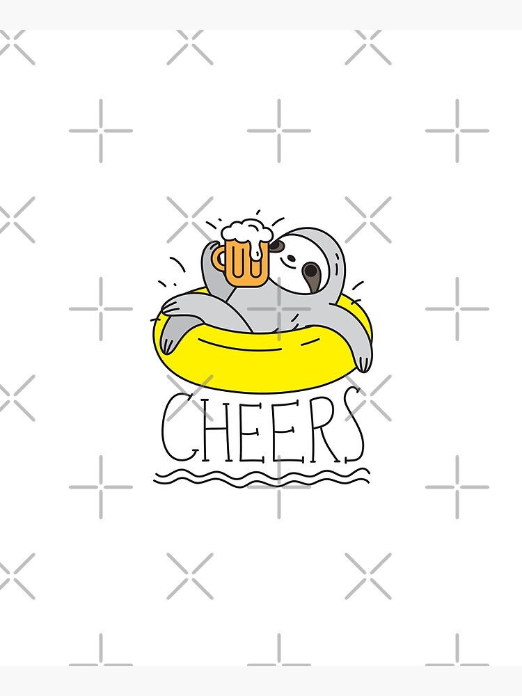 Beer Sloth by Miri-Noristudio