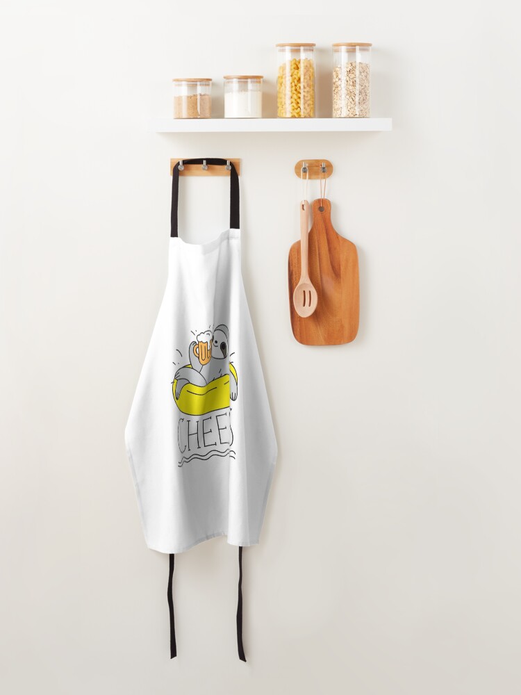 Alternate view of Beer Sloth Apron