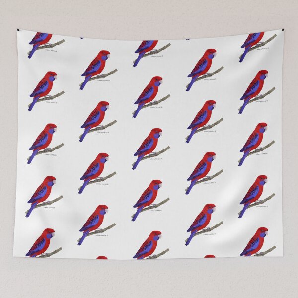 Item preview, Crimson Rosella Bird designed and sold by julianamotzko.
