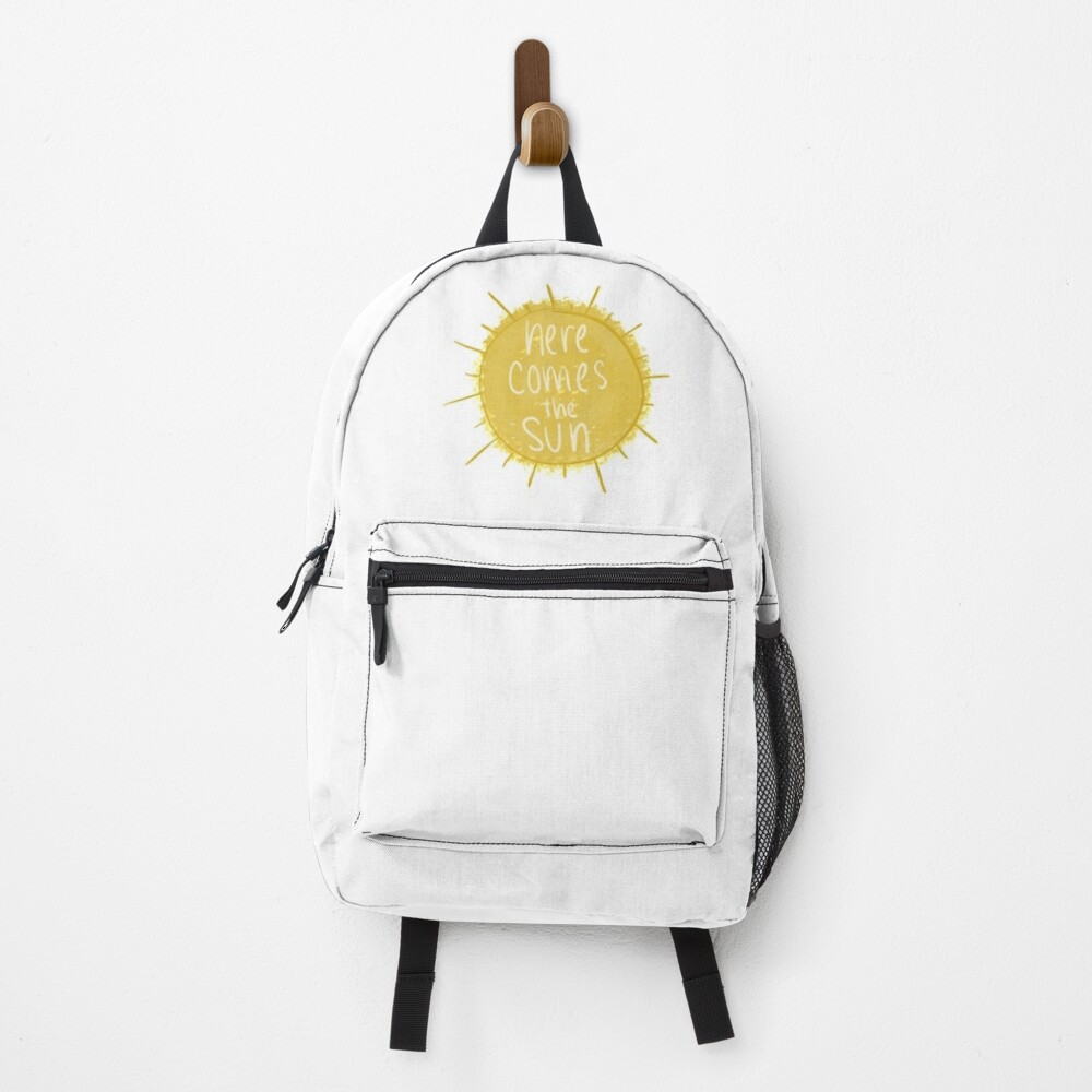 Here Comes The Sun Backpack By Heidieliza Redbubble