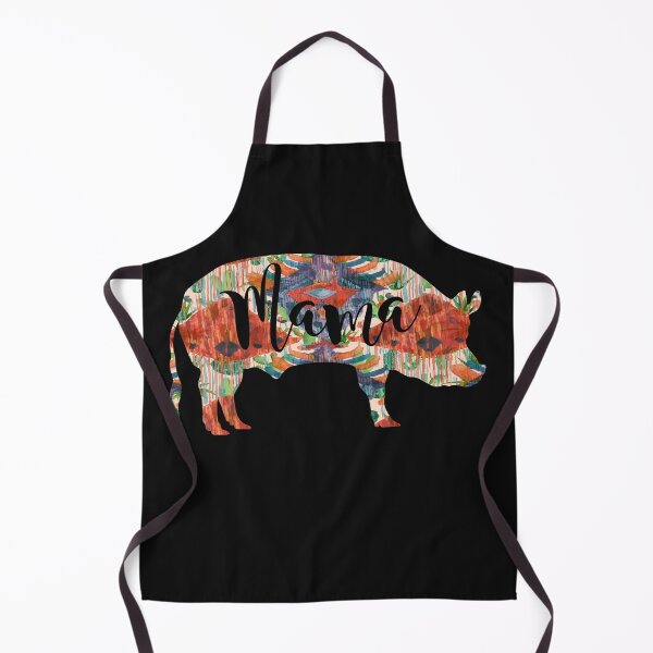 Item preview, Mama Pig Boho Floral Mom Piggy designed and sold by AZGuzmans.