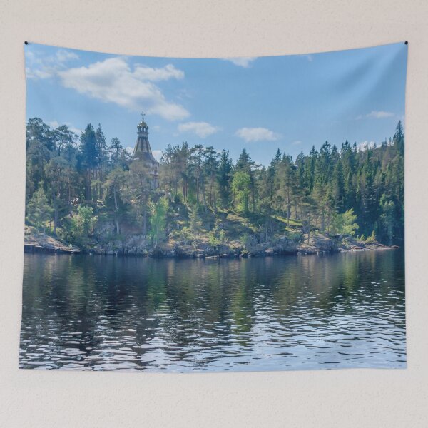 Item preview, Skete on Valaam Island designed and sold by Svetlana Korneliuk.