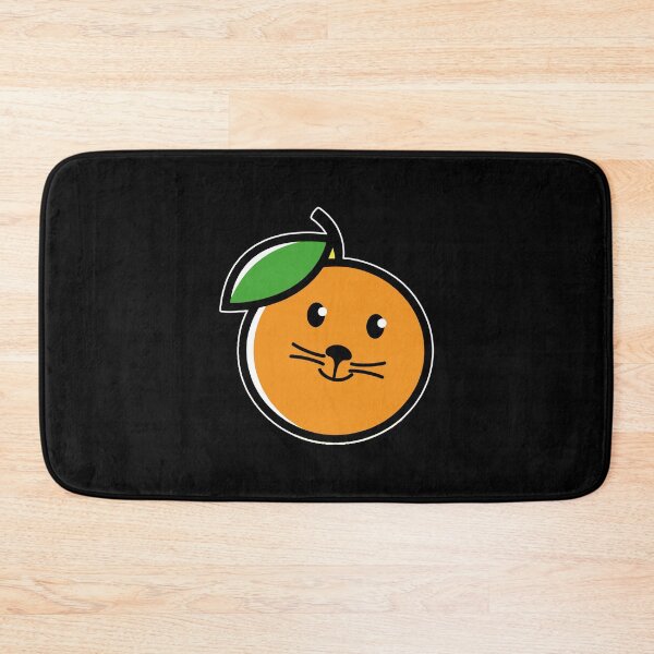 Item preview, Cute cat and orange fruit designed and sold by DESIGNNOUR.