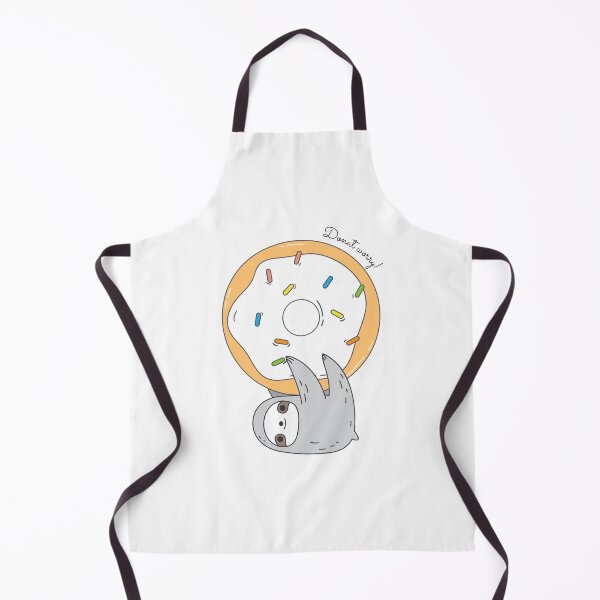 Donut Sloth Apron