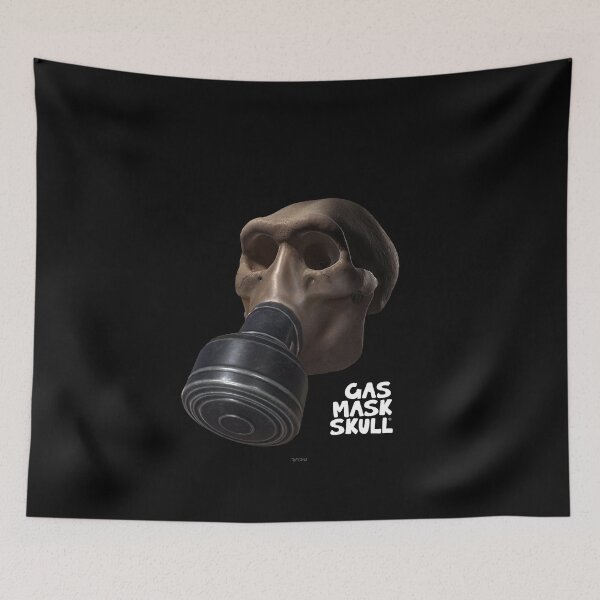 Item preview, gasmaskskull - gas mask skull designed and sold by Radu-Gabriel.