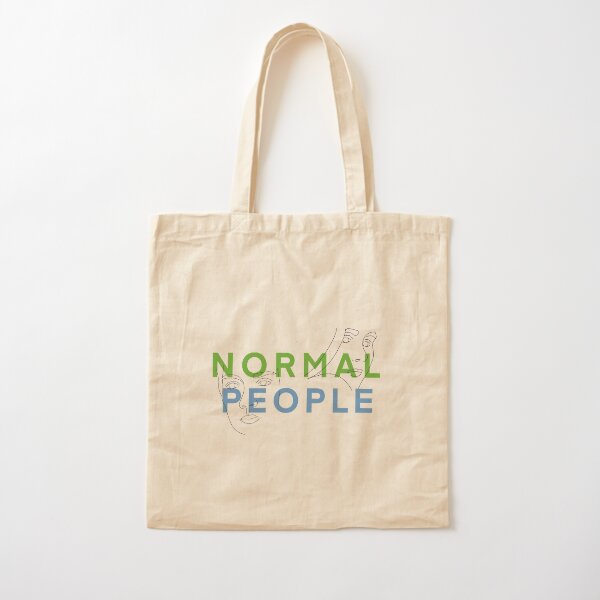 Gente normal Bolsa de algodón