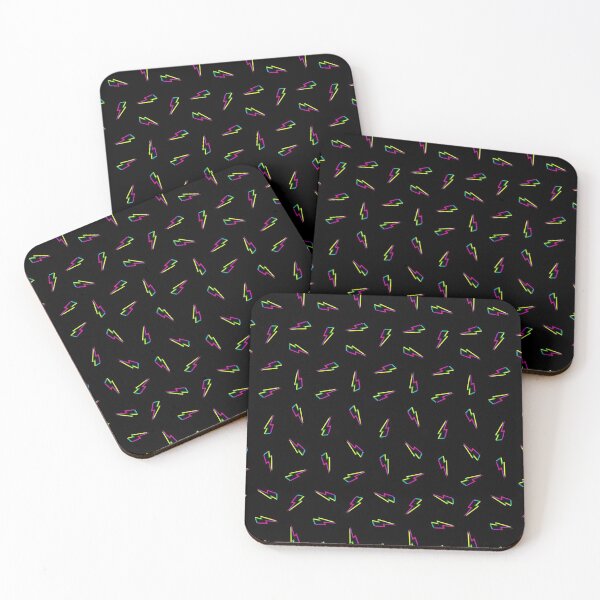 Item preview, CMYK lightning (black) designed and sold by animinimal.