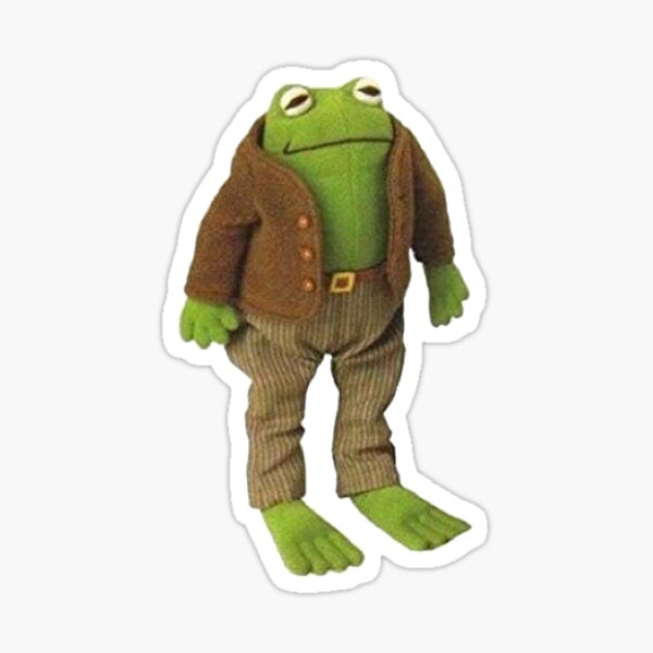 Frog Outfit Stickers for Sale | Redbubble
