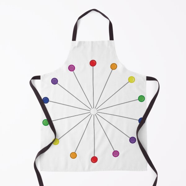 Item preview, Rainbow Sewing Pin Circle designed and sold by forfun-art.