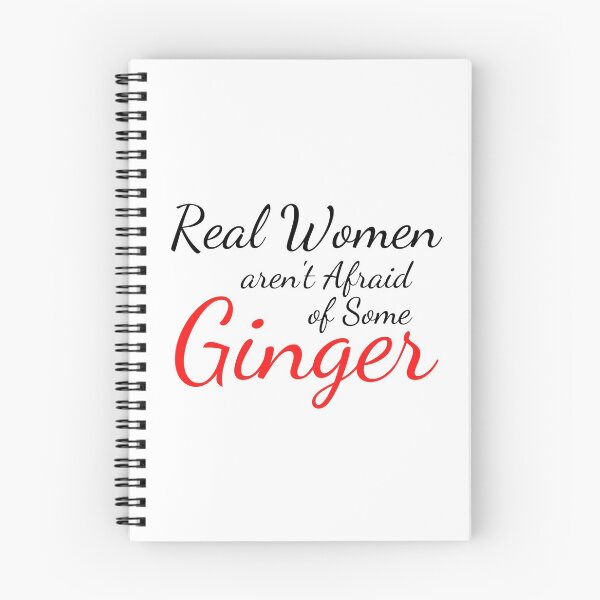 Item preview, Real Women Aren't Afraid of Ginger designed and sold by Ginger Life Designs.