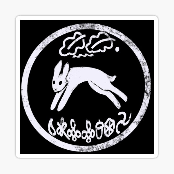 "Dead Rabbits (Gnommish)" Sticker by XanderPanda Redbubble