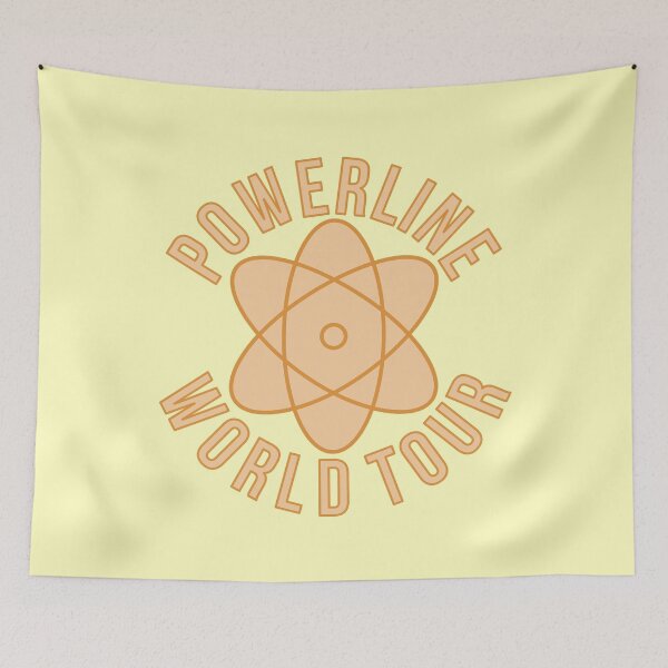 Item preview, Powerline World Tour designed and sold by FandomTrading.