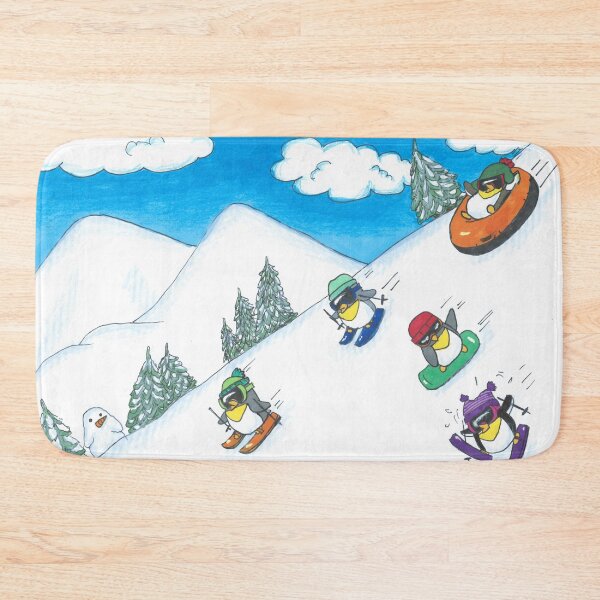 Item preview, Penguins Skiing  designed and sold by ShamrockTea.