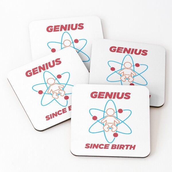 Item preview, Genius since birth designed and sold by NVDesigns.