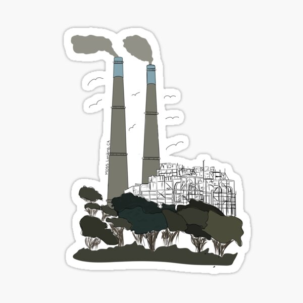 "Moss landing, CA" Sticker for Sale by Josiekelso Redbubble
