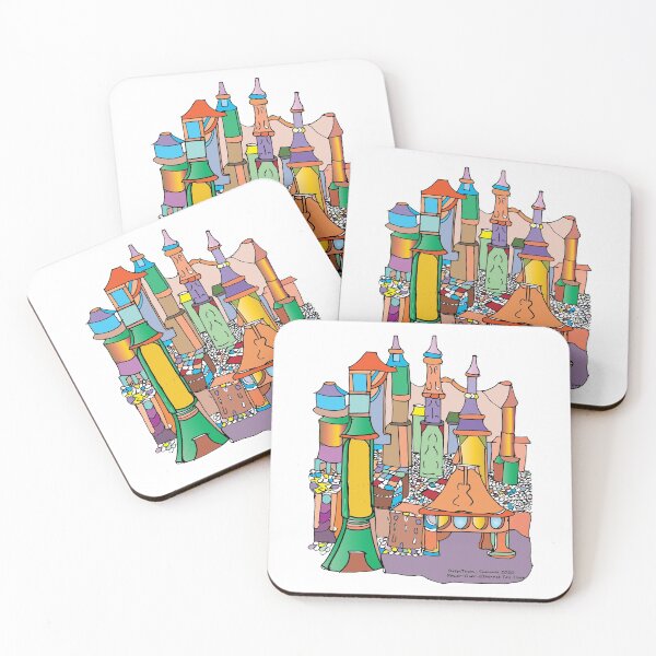 Artikelvorschau, Toy Town Design, Power-Over-Ethernet - TeresaTown bei Redbubble, Sommer 2020 entworfen und verkauft von Mark Stansberry.