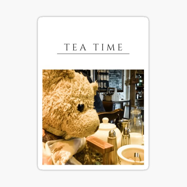 Item preview, Tea Time with JoJo Bear designed and sold by designbywhacky.