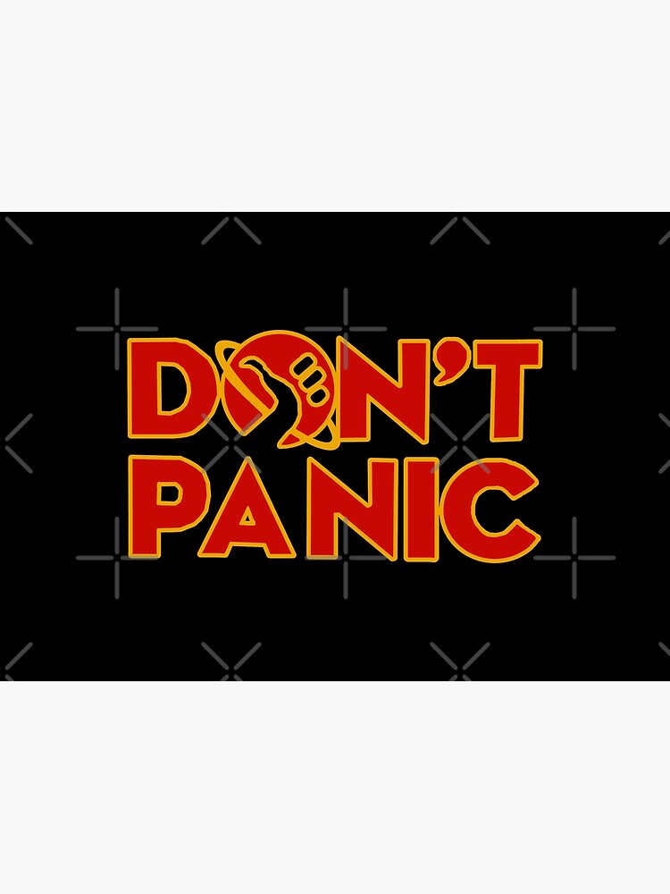 Don't Panic - Hitchhikers Guide | Photographic Print