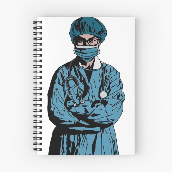 Item preview, Nurse in Scrubs 3 designed and sold by BearMa.