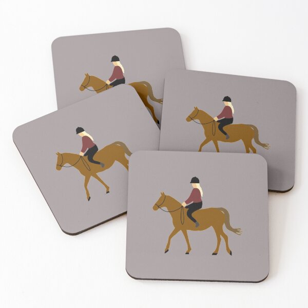 Item preview, horseback rider designed and sold by stickersmel.