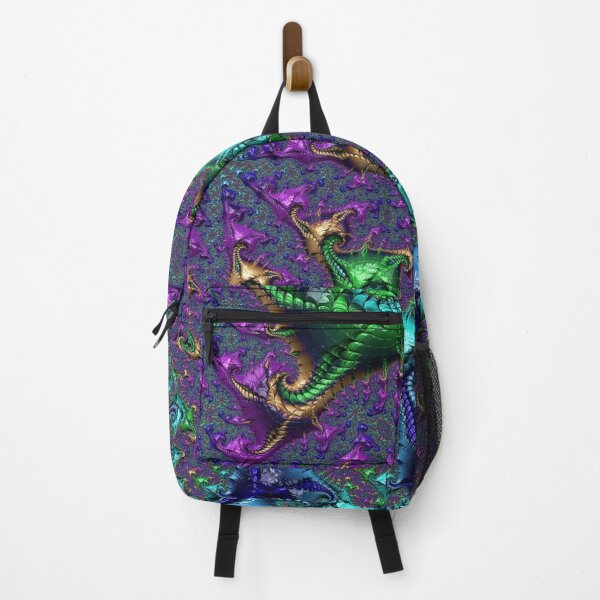 Rainbow Fractal Backpack