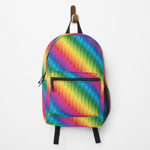 Item preview, Rainbow Houndstooth designed and sold by implexity.