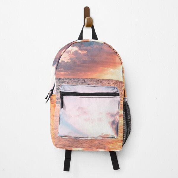 Item preview, colorful  sunset sky over ocean horizon - Beach landscape designed and sold by ohaniki.