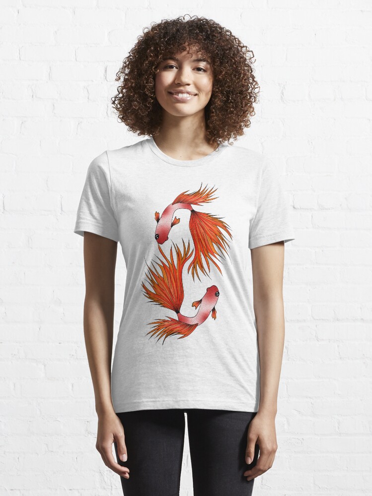 "betta fish shirt,fish lover shirt,colorful fish,aquarium" Tshirt by