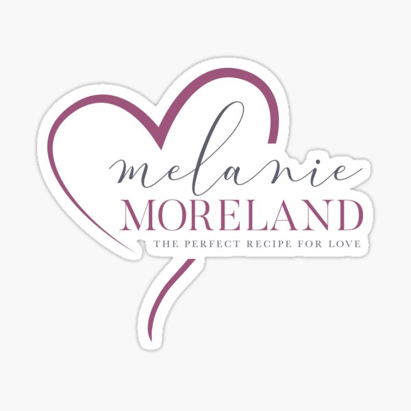 Melanie Moreland Logo Sticker