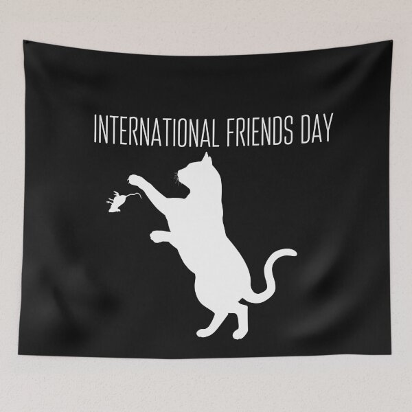 Item preview, Internatinal Friendship day cat and mouse designed and sold by OneTimeEngineer.