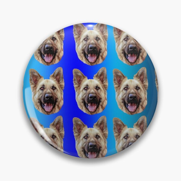 Item preview, german shepherd funny cute face mask designed and sold by alaechamlal.