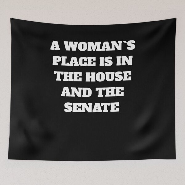 Item preview, A Woman's Place Is In The House And The Senate AOC designed and sold by Jeangel97.