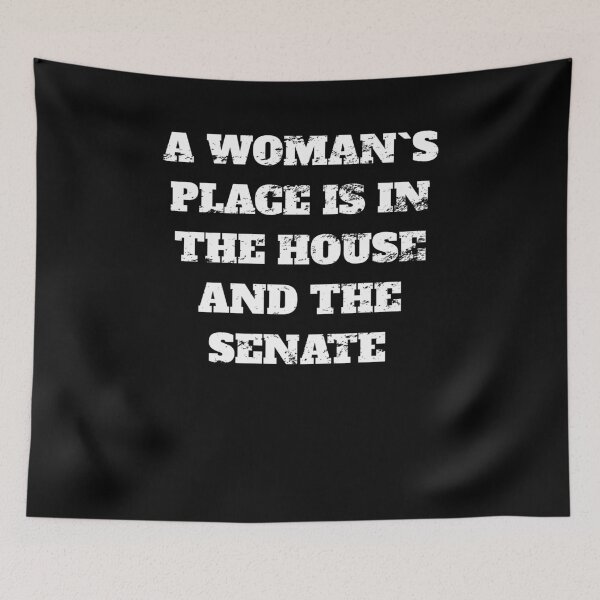 Item preview, A Woman's Place Is In The House And The Senate AOC retro vintage designed and sold by Jeangel97.