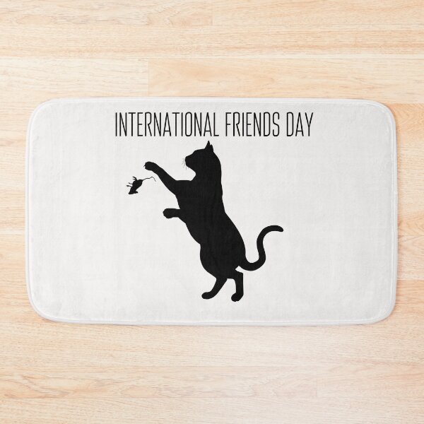 Item preview, Internatinal Friendship day Cat and mouse meme designed and sold by OneTimeEngineer.