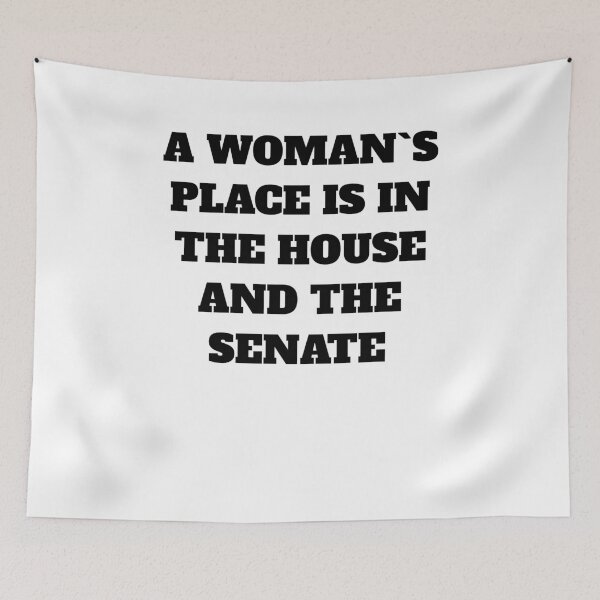 Item preview, A Woman's Place Is In The House And The Senate AOC designed and sold by Jeangel97.