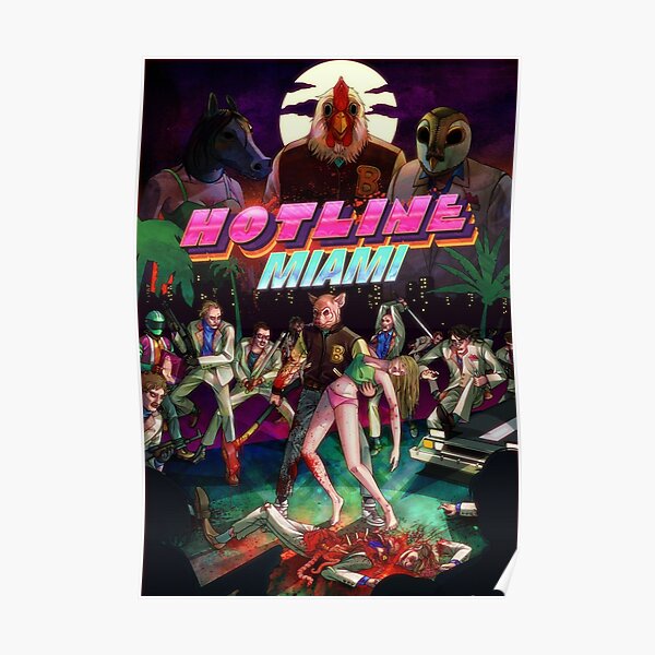 Hotline Miami Cover Poster
