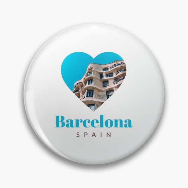 Artikelvorschau, BARCELONA SPAIN - MONUMENTS OF BARCELONA - BARCELONA HEARTS entworfen und verkauft von Tropical Blood.