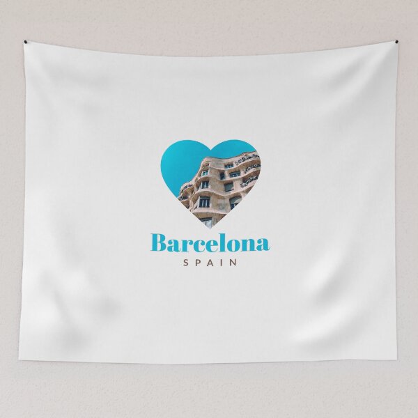 Item preview, BARCELONA SPAIN - MONUMENTS OF BARCELONA - BARCELONA HEARTS  designed and sold by Tropical Blood.