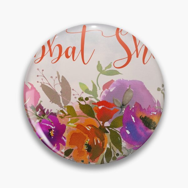 Item preview, Colorful Watercolor Shabbat Shalom Jewish Art designed and sold by Amber Dove Studio.