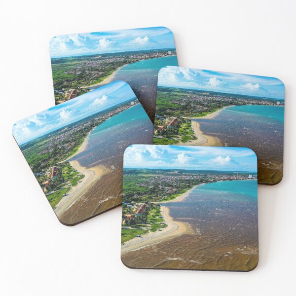 Item preview, Where the river meets the ocean in the tropical Brazil designed and sold by carlosonline.