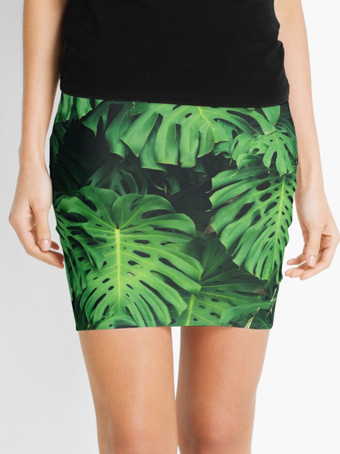 jungle leaf skirt