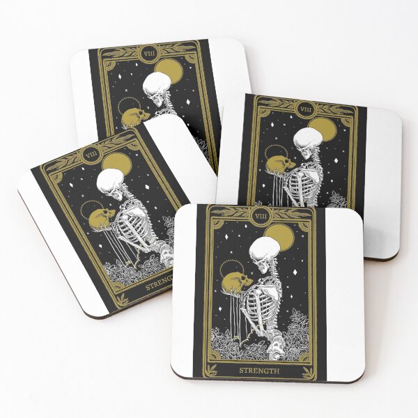 Item preview, carta de tarot fuerte designed and sold by Art-Shack.