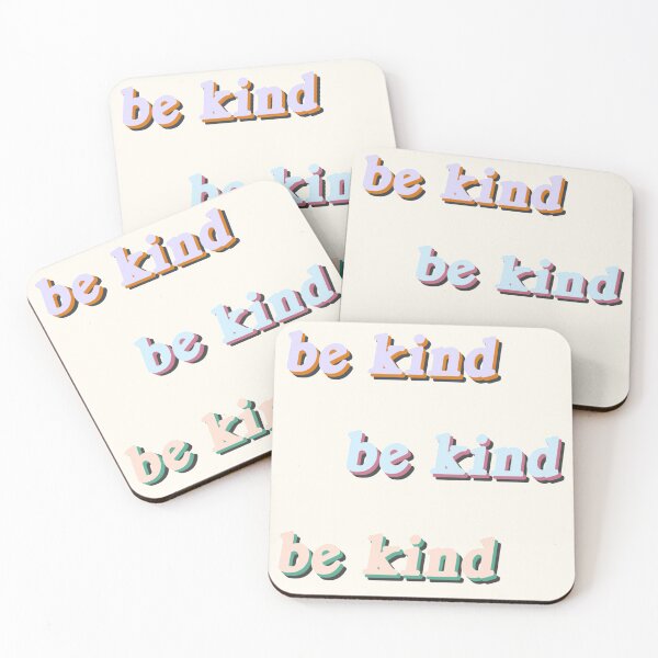 Item preview, Be kind groovy colourful sticker pack designed and sold by madebyshania.