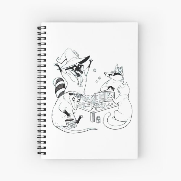 Game Night Spiral Notebook